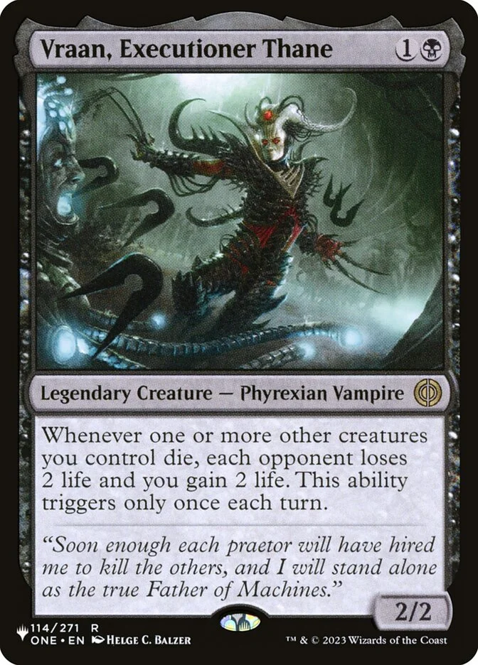Vraan, Executioner Thane 「PLST/ONE-114」「EN」