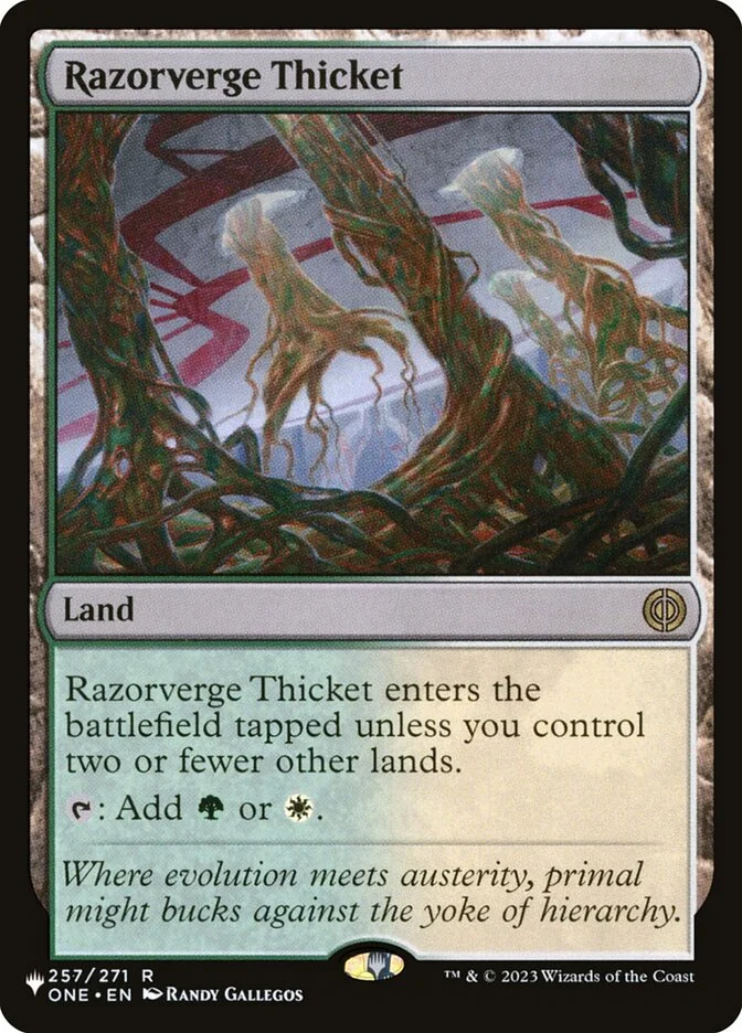 Razorverge Thicket 「PLST/ONE-257」「EN」