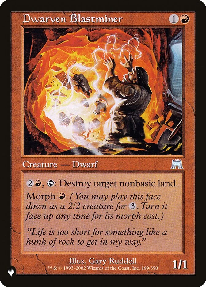 Dwarven Blastminer 「PLST/ONS-199」「EN」