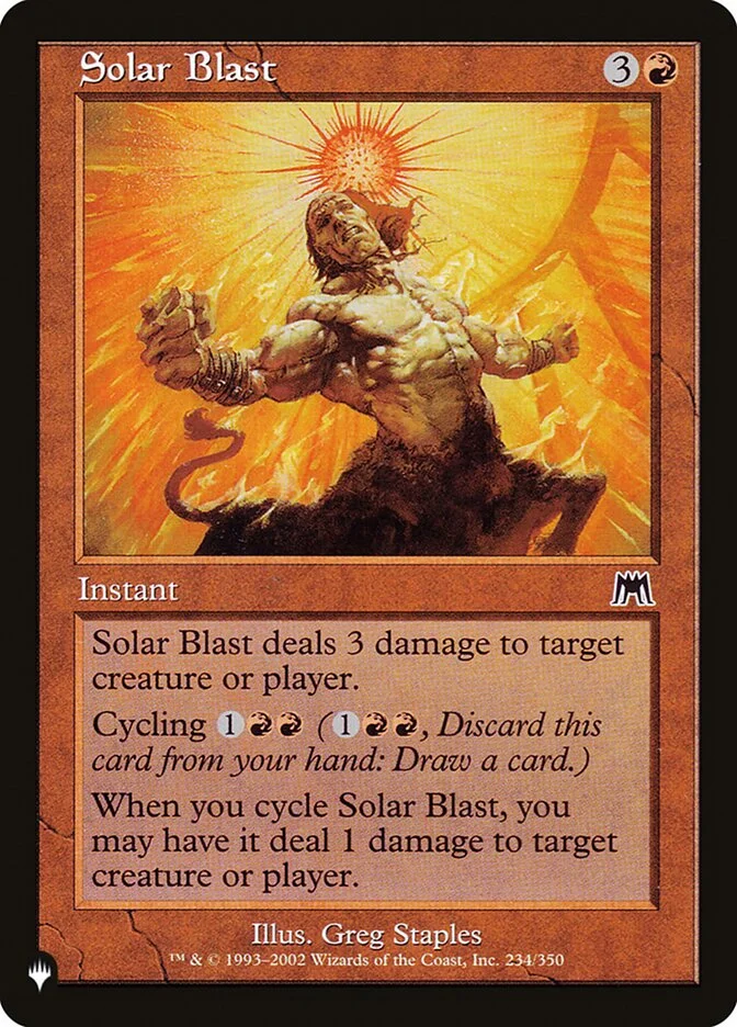 Solar Blast 「PLST/ONS-234」「EN」