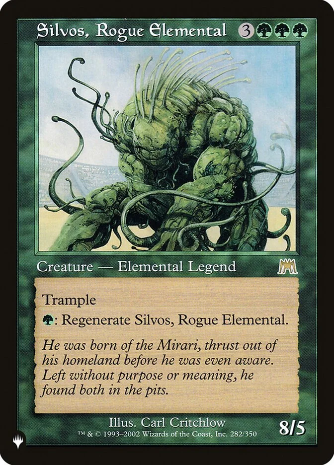 Silvos, Rogue Elemental 「PLST/ONS-282」「EN」