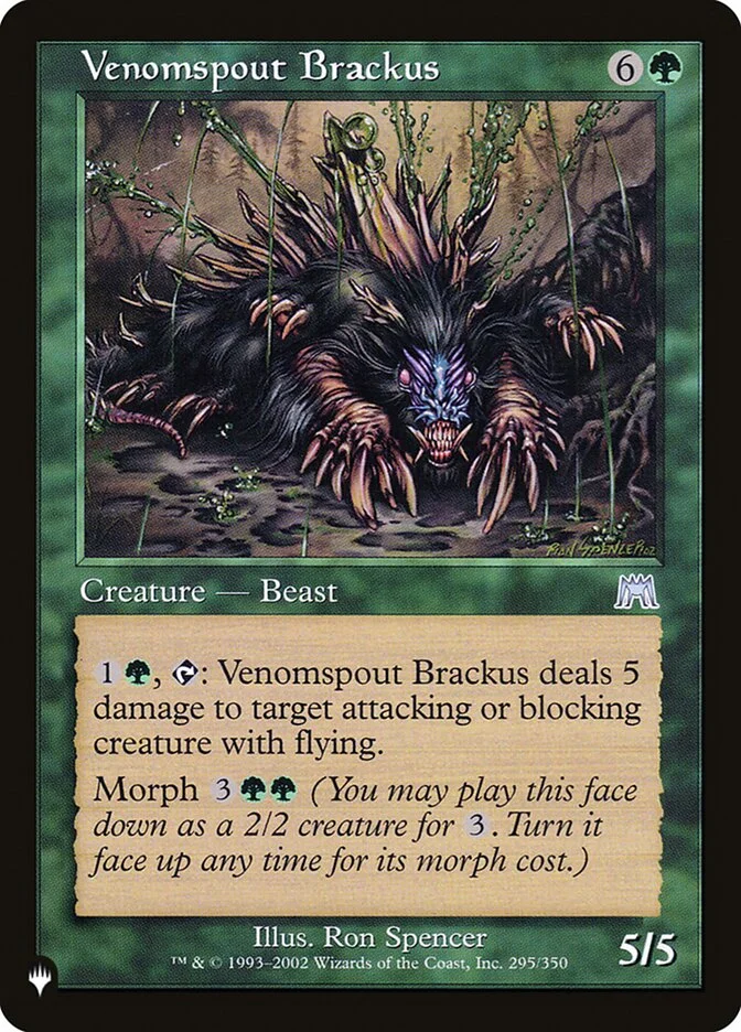 Venomspout Brackus 「PLST/ONS-295」「EN」