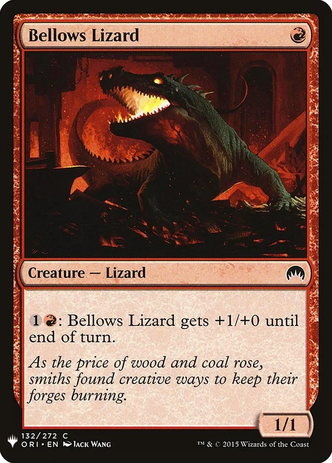 Bellows Lizard 「PLST/ORI-132」「EN」