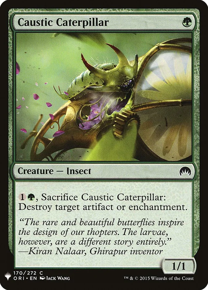 Caustic Caterpillar 「PLST/ORI-170」「EN」