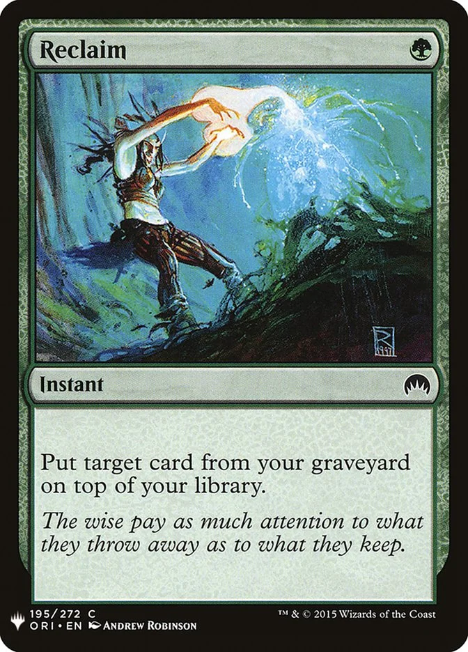 Reclaim 「PLST/ORI-195」「EN」
