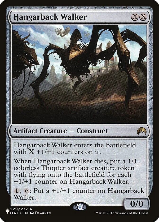 Hangarback Walker 「PLST/ORI-229」「EN」