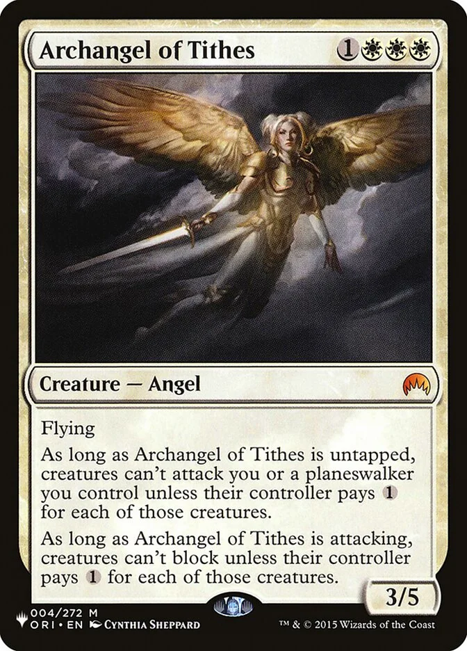 Archangel of Tithes 「PLST/ORI-4」「EN」