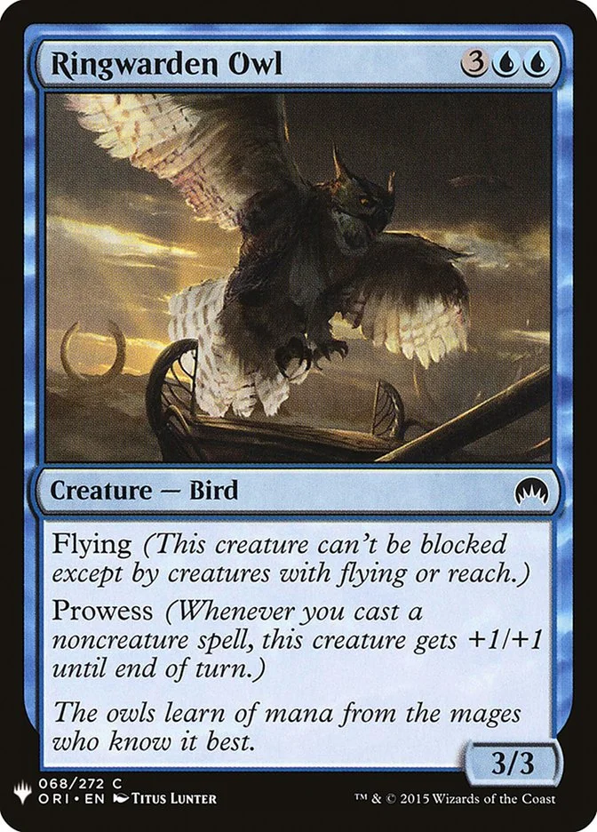 Ringwarden Owl 「PLST/ORI-68」「EN」