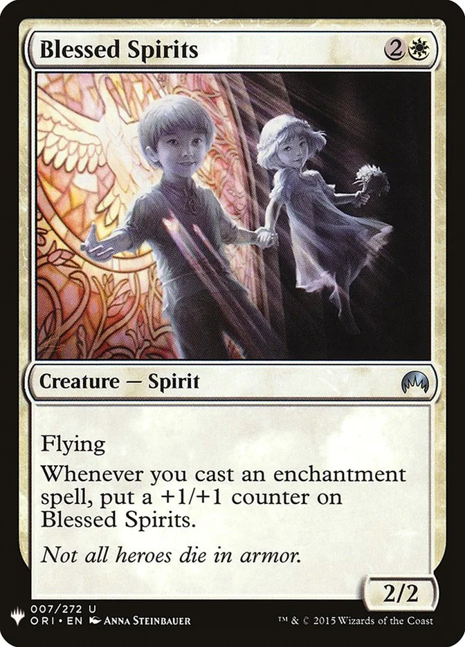 Blessed Spirits 「PLST/ORI-7」「EN」