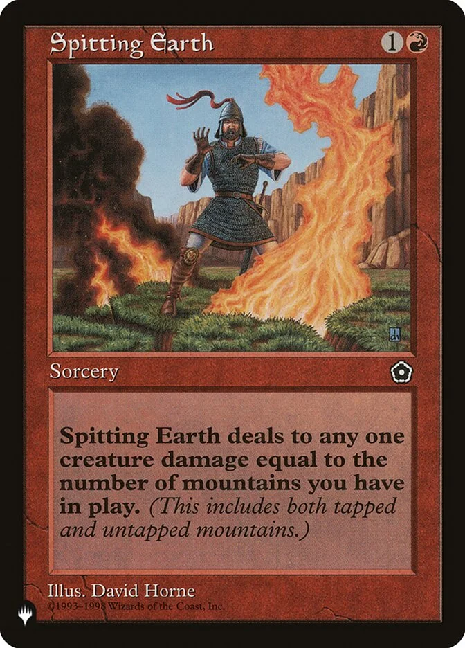 Spitting Earth 「PLST/P02-116」「EN」