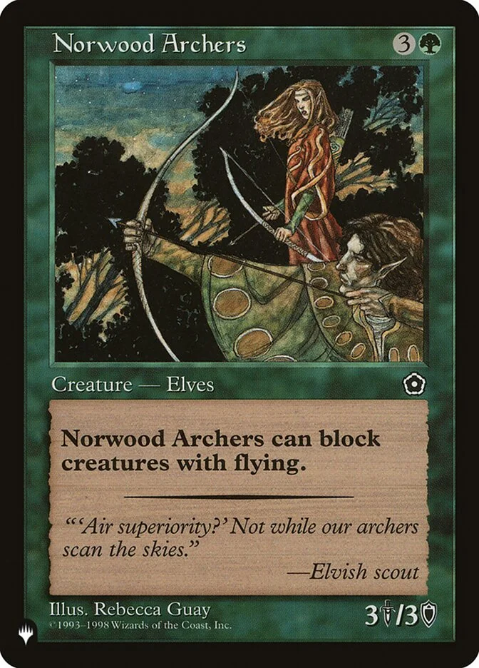 Norwood Archers 「PLST/P02-136」「EN」