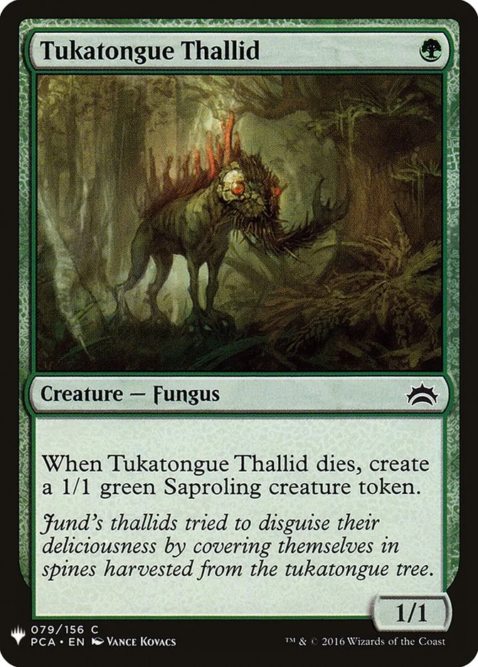 Tukatongue Thallid 「PLST/PCA-79」「EN」