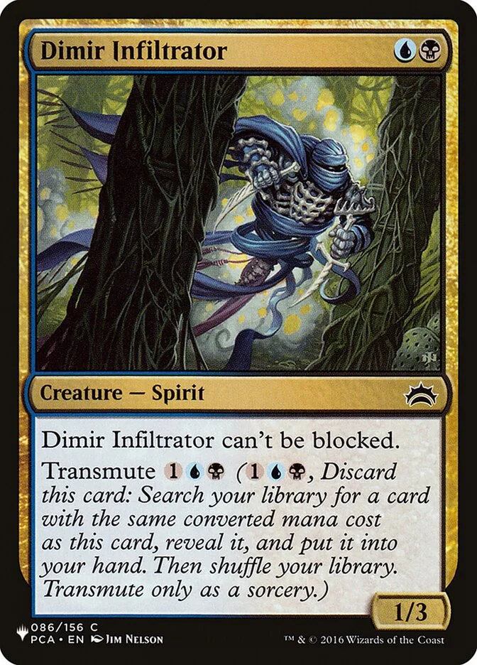 Dimir Infiltrator 「PLST/PCA-86」「EN」