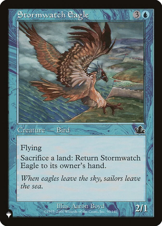 Stormwatch Eagle 「PLST/PCY-50」「EN」