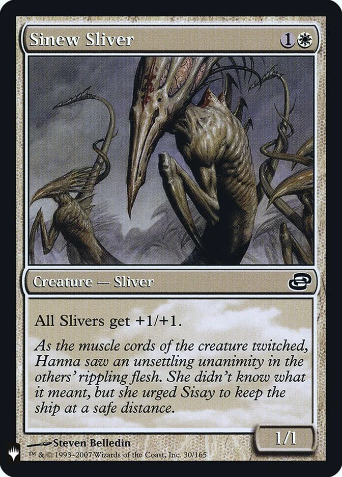Sinew Sliver 「PLST/PLC-30」「EN」