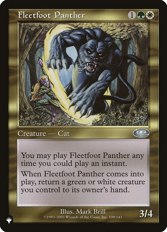 Fleetfoot Panther 「PLST/PLS-108」「EN」