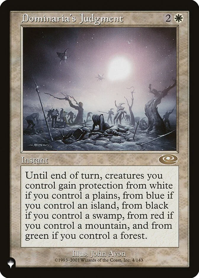 Dominaria's Judgment 「PLST/PLS-4」「EN」