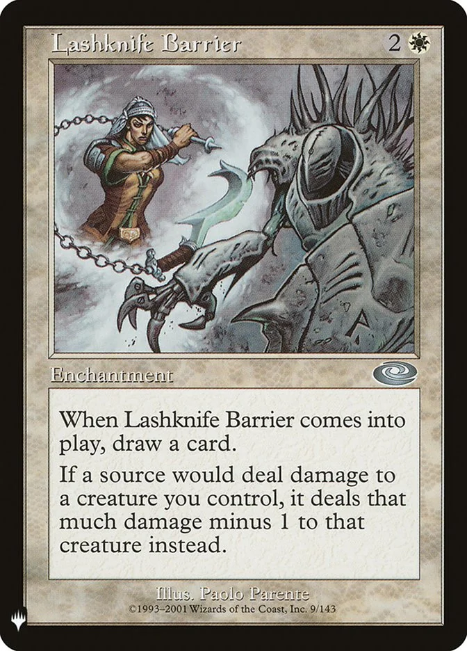 Lashknife Barrier 「PLST/PLS-9」「EN」