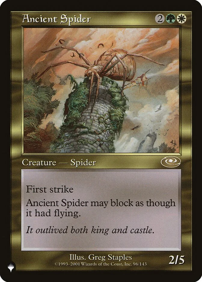 Ancient Spider 「PLST/PLS-96」「EN」