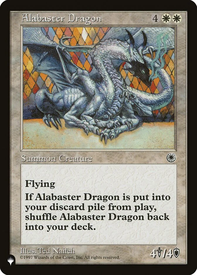 Alabaster Dragon 「PLST/POR-1」「EN」