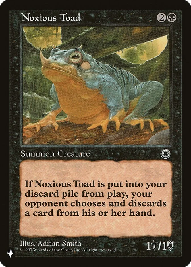 Noxious Toad 「PLST/POR-104」「EN」