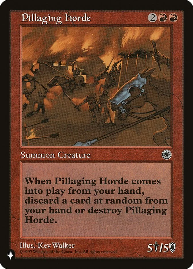 Pillaging Horde 「PLST/POR-142」「EN」