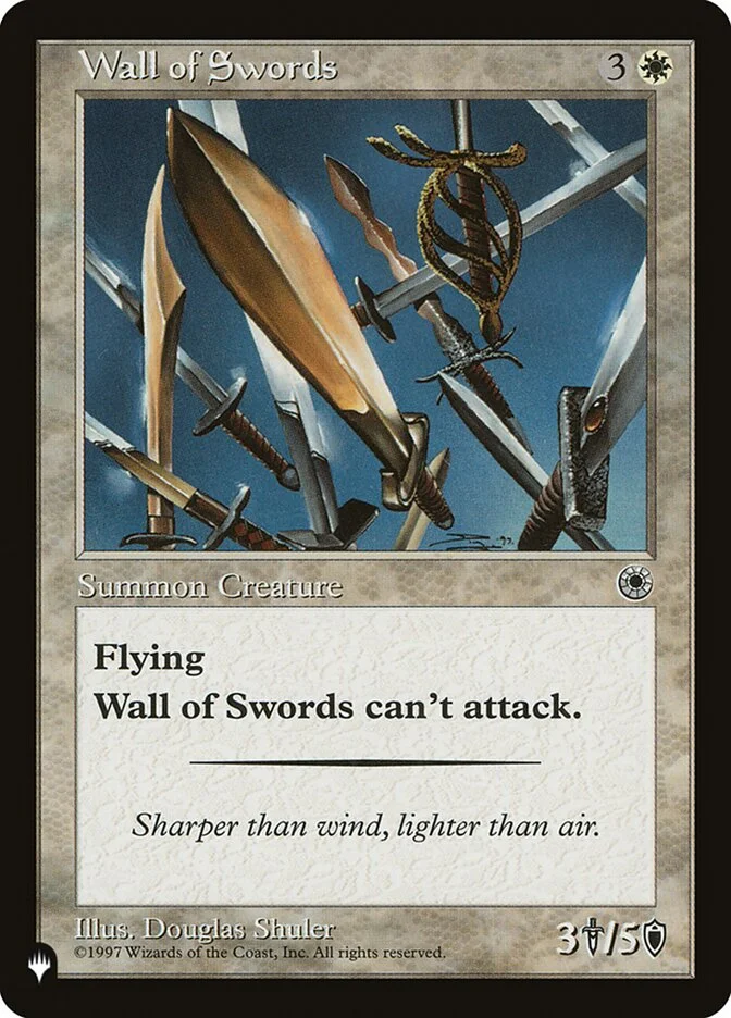 Wall of Swords 「PLST/POR-37」「EN」