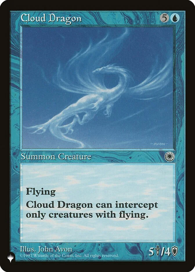 Cloud Dragon 「PLST/POR-45」「EN」