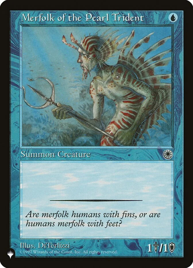 Merfolk of the Pearl Trident 「PLST/POR-60」「EN」