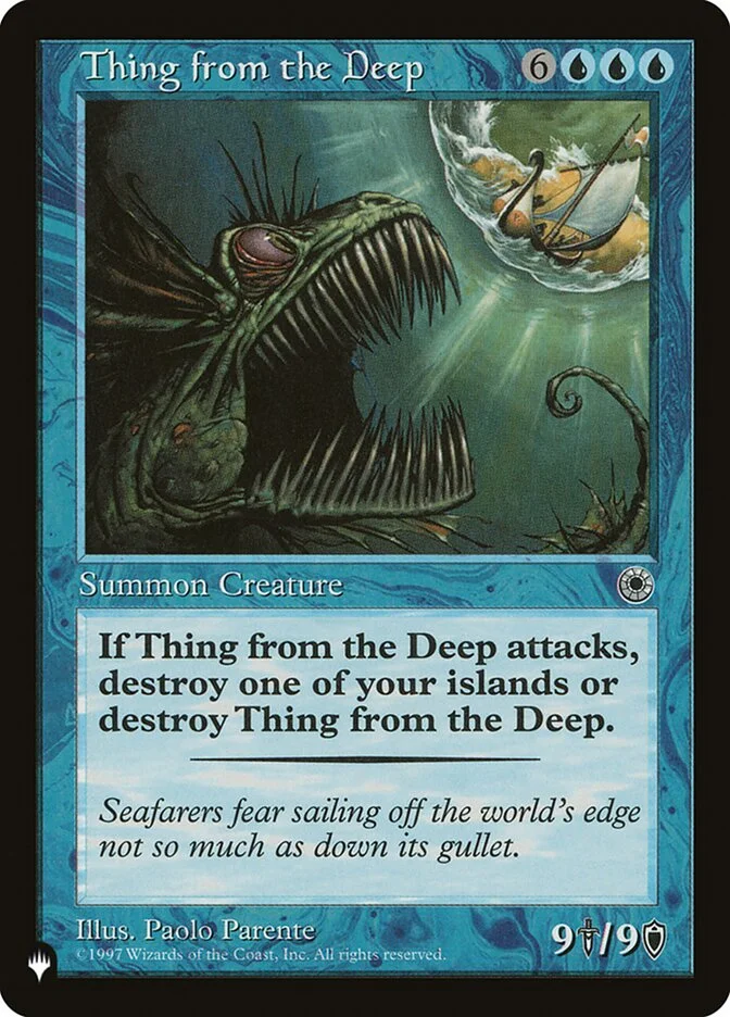 Thing from the Deep 「PLST/POR-73」「EN」