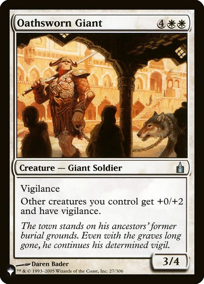 Oathsworn Giant 「PLST/RAV-27」「EN」