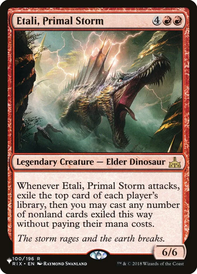 Etali, Primal Storm 「PLST/RIX-100」「EN」
