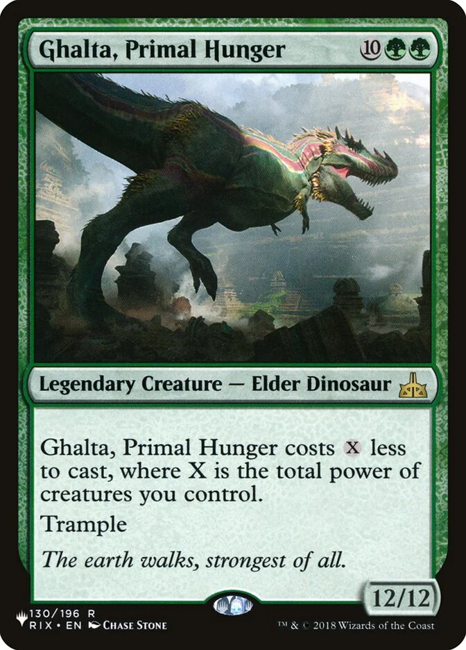 Ghalta, Primal Hunger 「PLST/RIX-130」「EN」