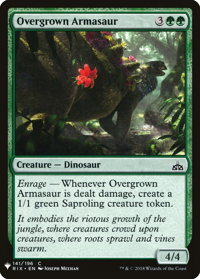 Overgrown Armasaur 「PLST/RIX-141」「EN」