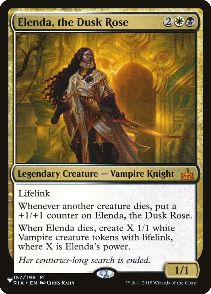 Elenda, the Dusk Rose 「PLST/RIX-157」「EN」