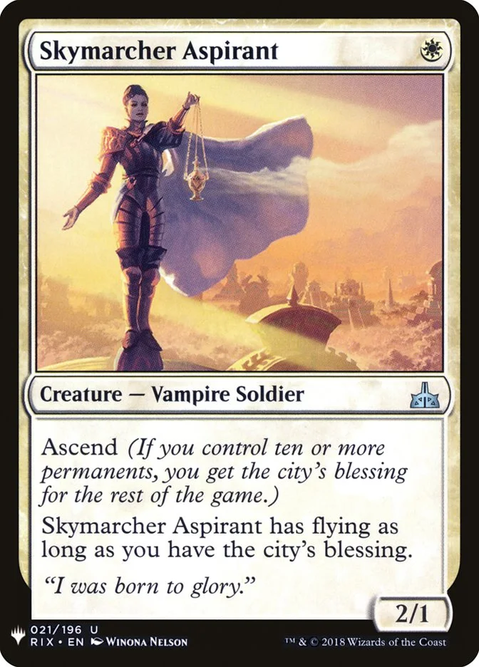 Skymarcher Aspirant 「PLST/RIX-21」「EN」