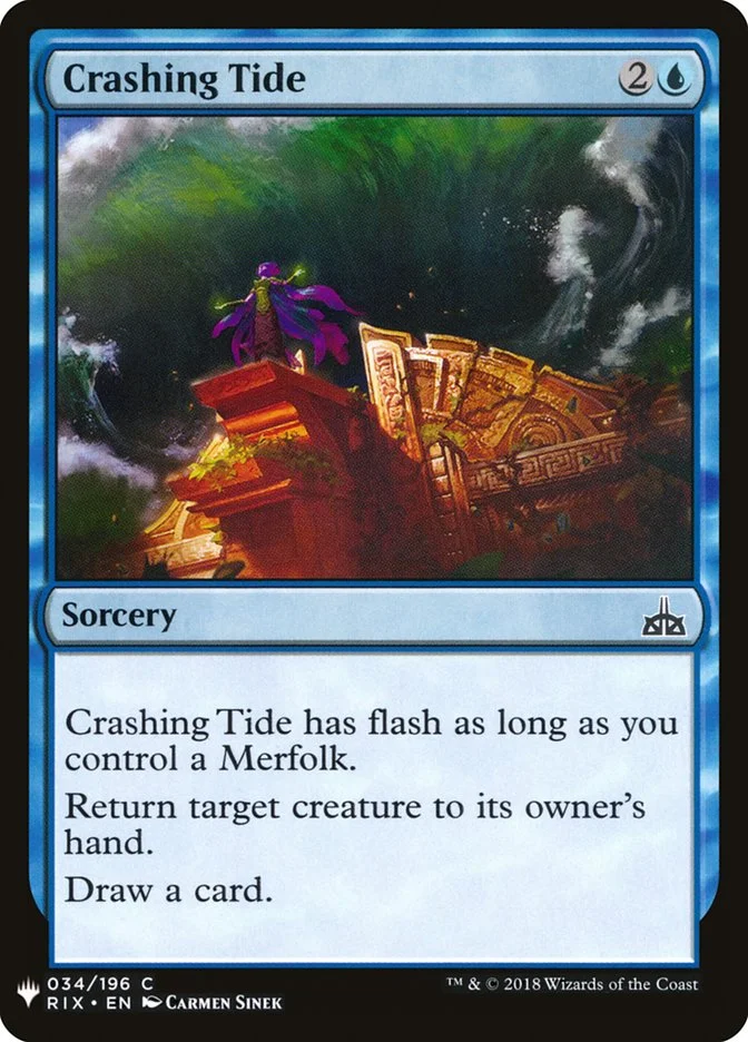 Crashing Tide 「PLST/RIX-34」「EN」