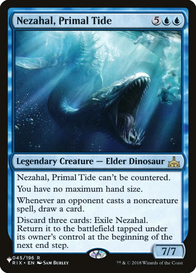 Nezahal, Primal Tide 「PLST/RIX-45」「EN」