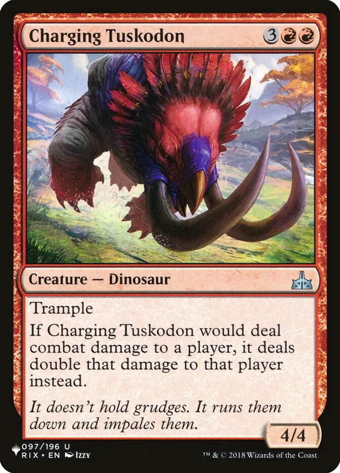 Charging Tuskodon 「PLST/RIX-97」「EN」