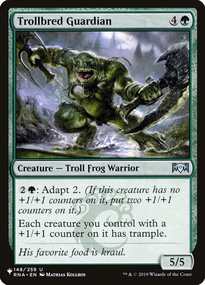 Trollbred Guardian 「PLST/RNA-148」「EN」