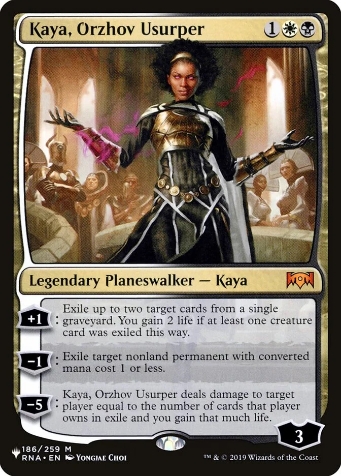 Kaya, Orzhov Usurper 「PLST/RNA-186」「EN」