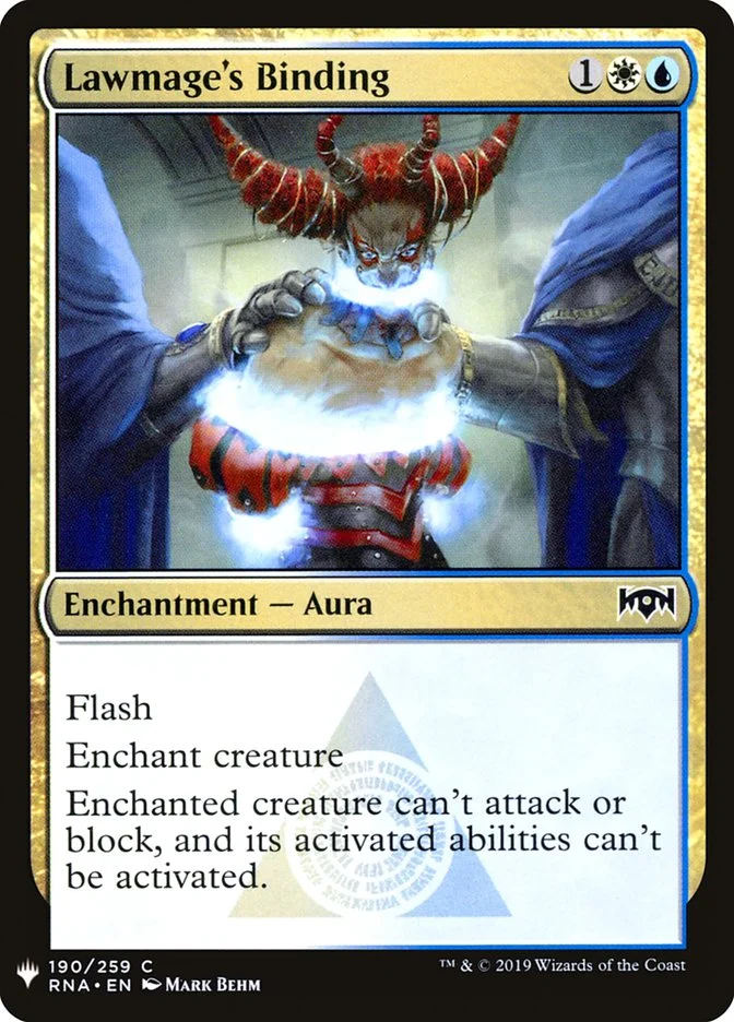 Lawmage's Binding 「PLST/RNA-190」「EN」