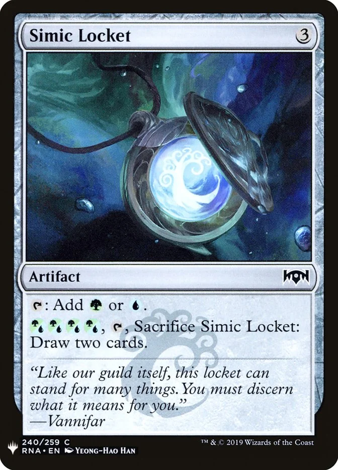 Simic Locket 「PLST/RNA-240」「EN」