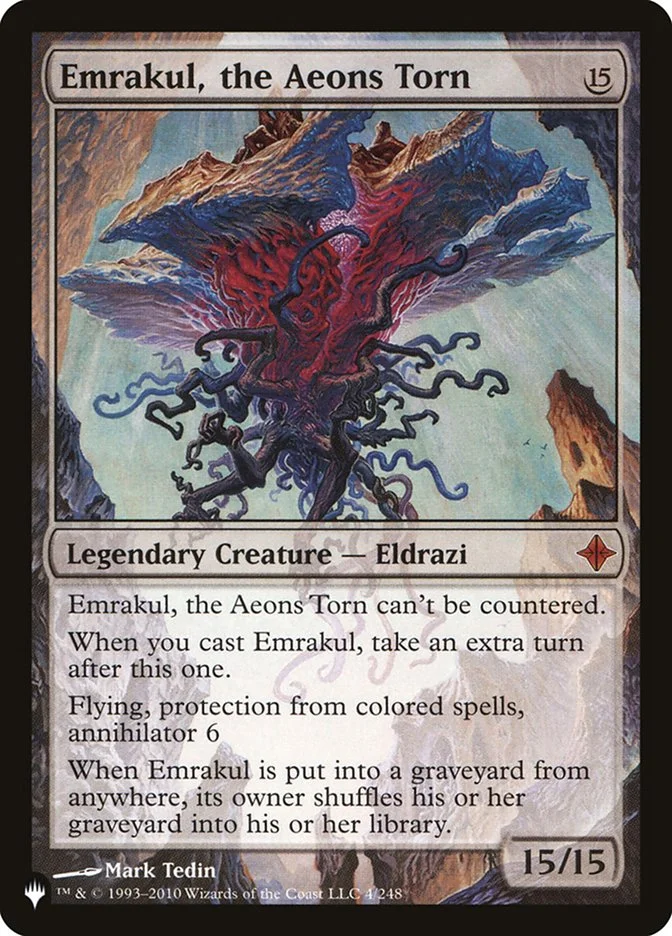Emrakul, the Aeons Torn 「PLST/ROE-4」「EN」