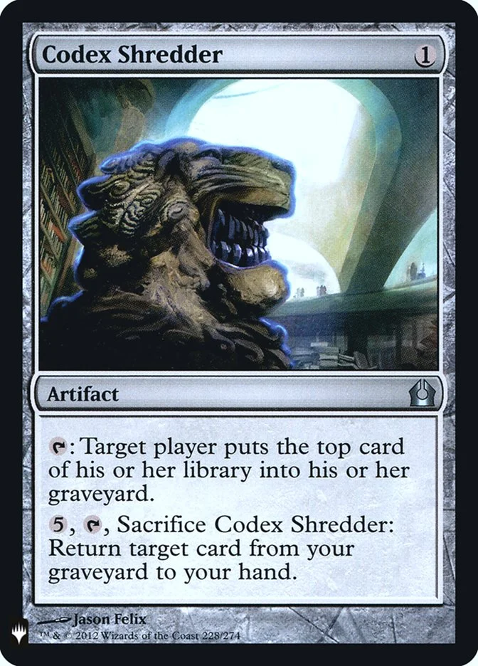 Codex Shredder 「PLST/RTR-228」「EN」