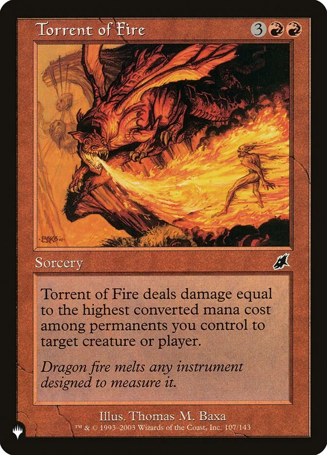 Torrent of Fire 「PLST/SCG-107」「EN」