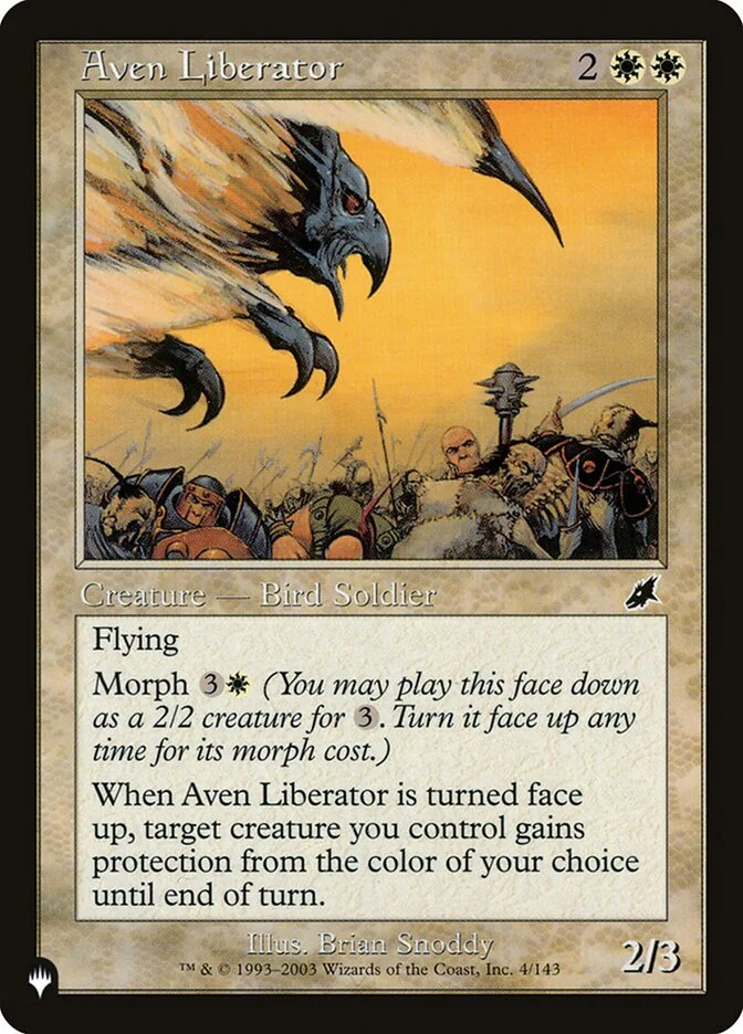 Aven Liberator 「PLST/SCG-4」「EN」