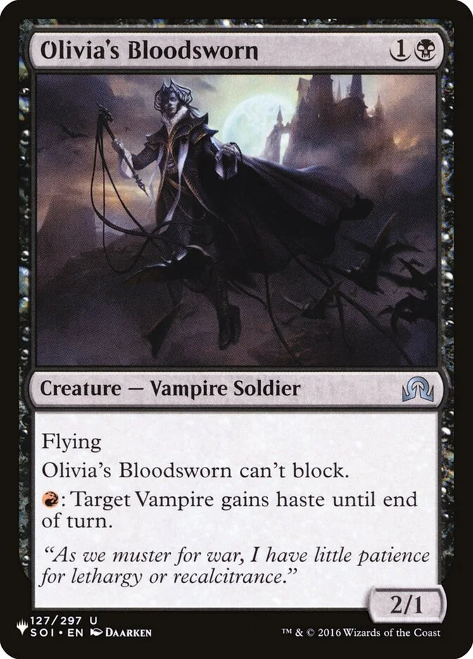 Olivia's Bloodsworn 「PLST/SOI-127」「EN」