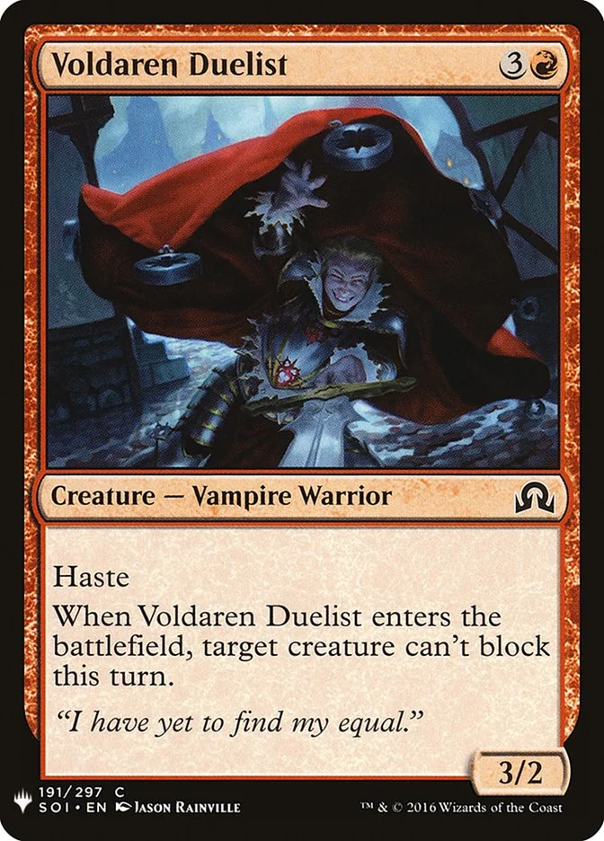 Voldaren Duelist 「PLST/SOI-191」「EN」