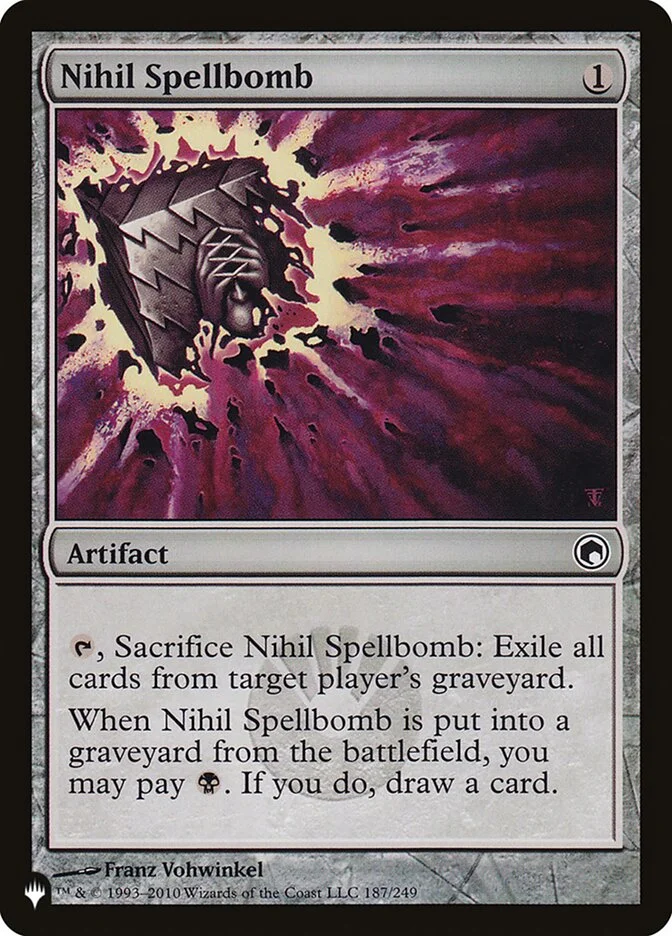 Nihil Spellbomb 「PLST/SOM-187」「EN」